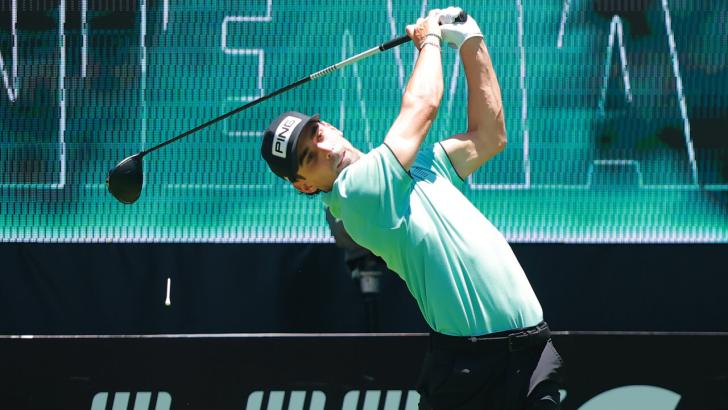 Chilean golfer Joaquin Niemann